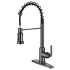 SLY Brushed Nickel New Style Kitchen Faucets With Sprayer Fashion Pull Out Sprayer 