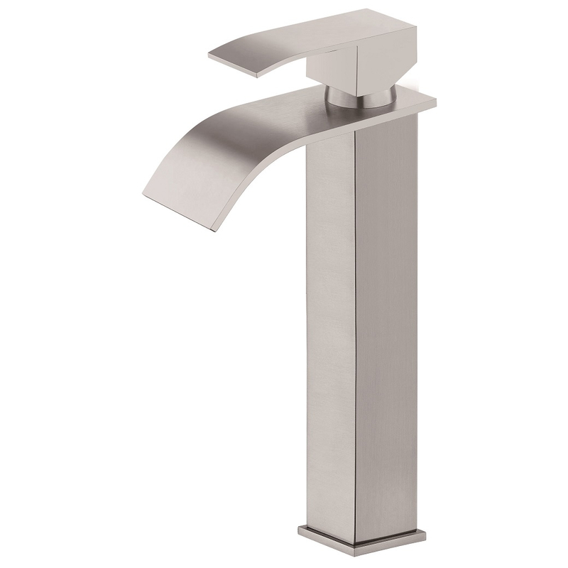 SLY Brass Stainless Steel Single Handle Bathroom Basin Faucets Mixer Taps Zinc Basin