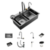 Brushed gun metall Sink