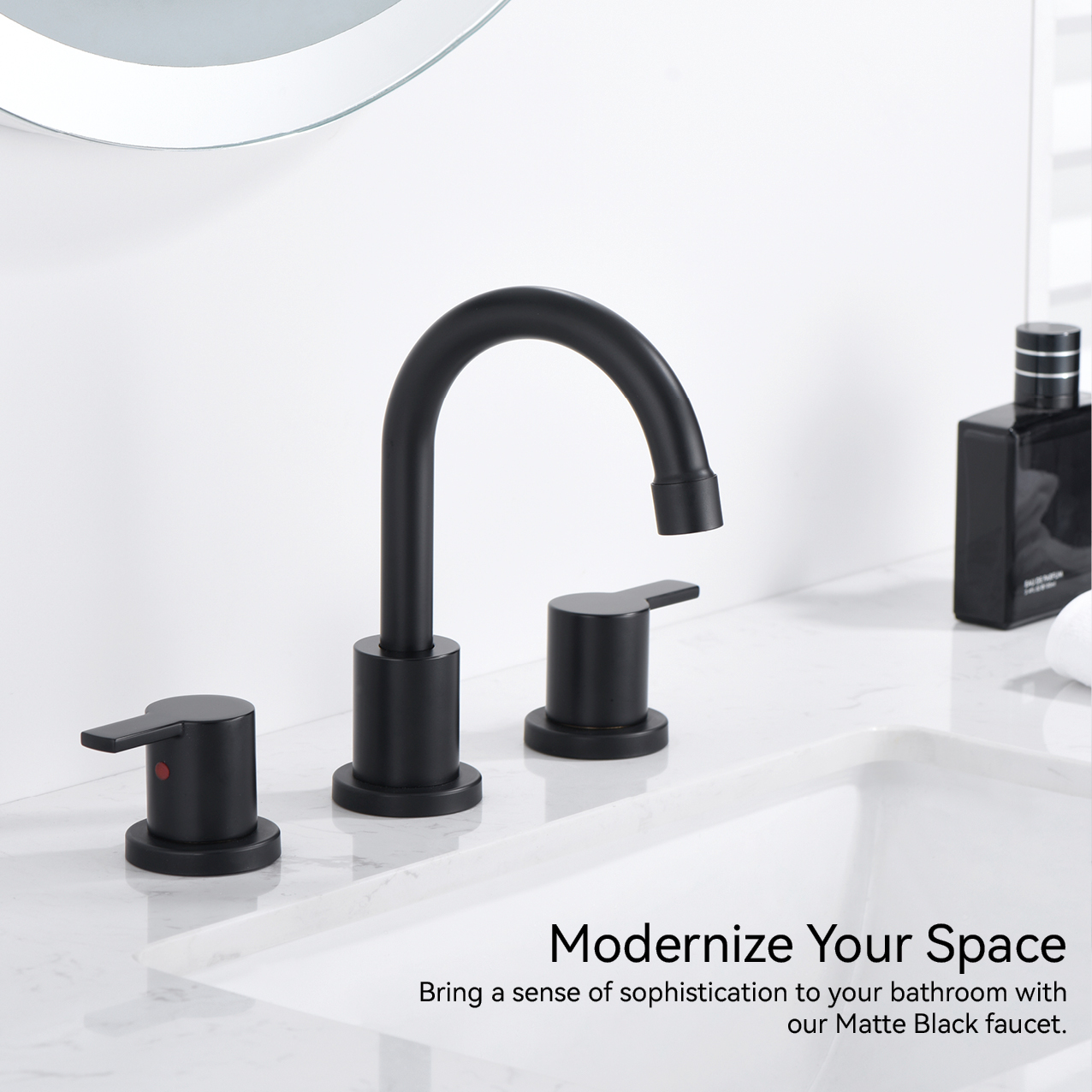SLY CUPC Double Handle Faucet Bathroom Faucet 8 inch bathroom faucets​ 