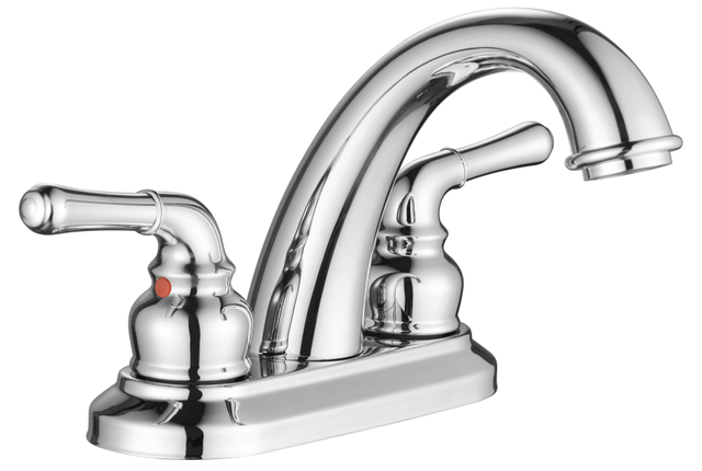 SLY Dual Handle Deck-mounted Bathroom Faucets Suitable for Homes