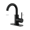 SLY Modern CUPC Bathroom Basin Faucet Deck Mounted Single Chrome stainless steel Toilet Mixer Basin Faucet 