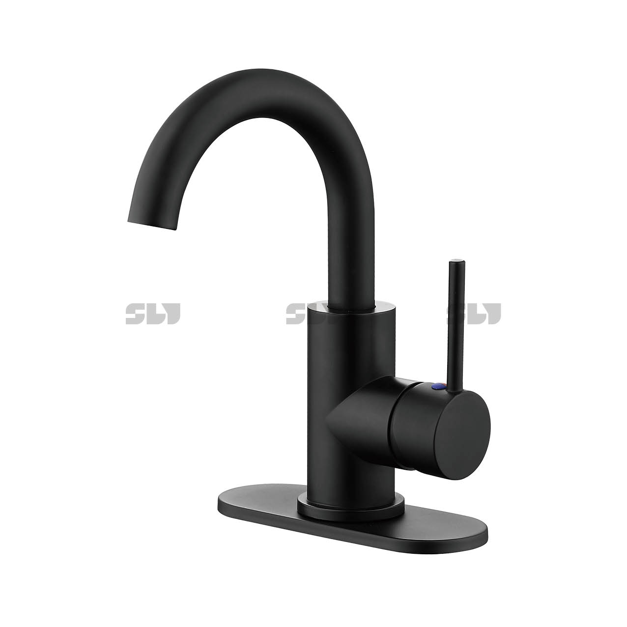 SLY Modern CUPC Bathroom Basin Faucet Deck Mounted Single Chrome stainless steel Toilet Mixer Basin Faucet 