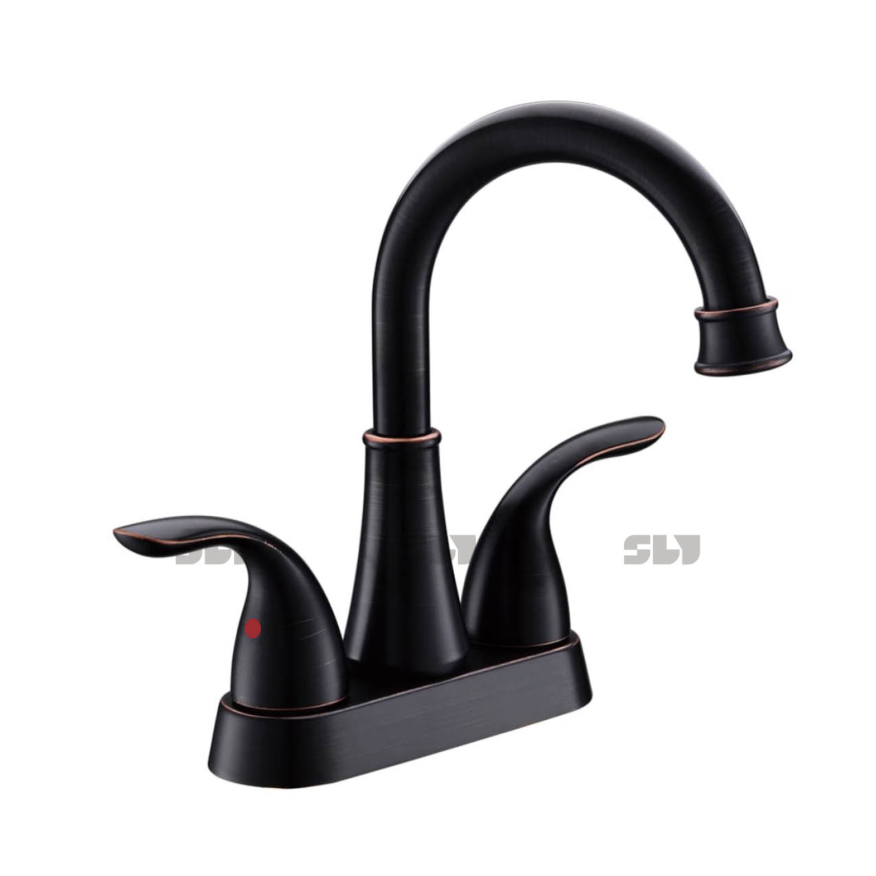 SLY American Standard Basin Faucets Two Handle Chrome Stainless Steel Faucet 