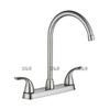 SLY China Factory Contemporary 3 Hole Two Handle Spring Kitchen Faucet