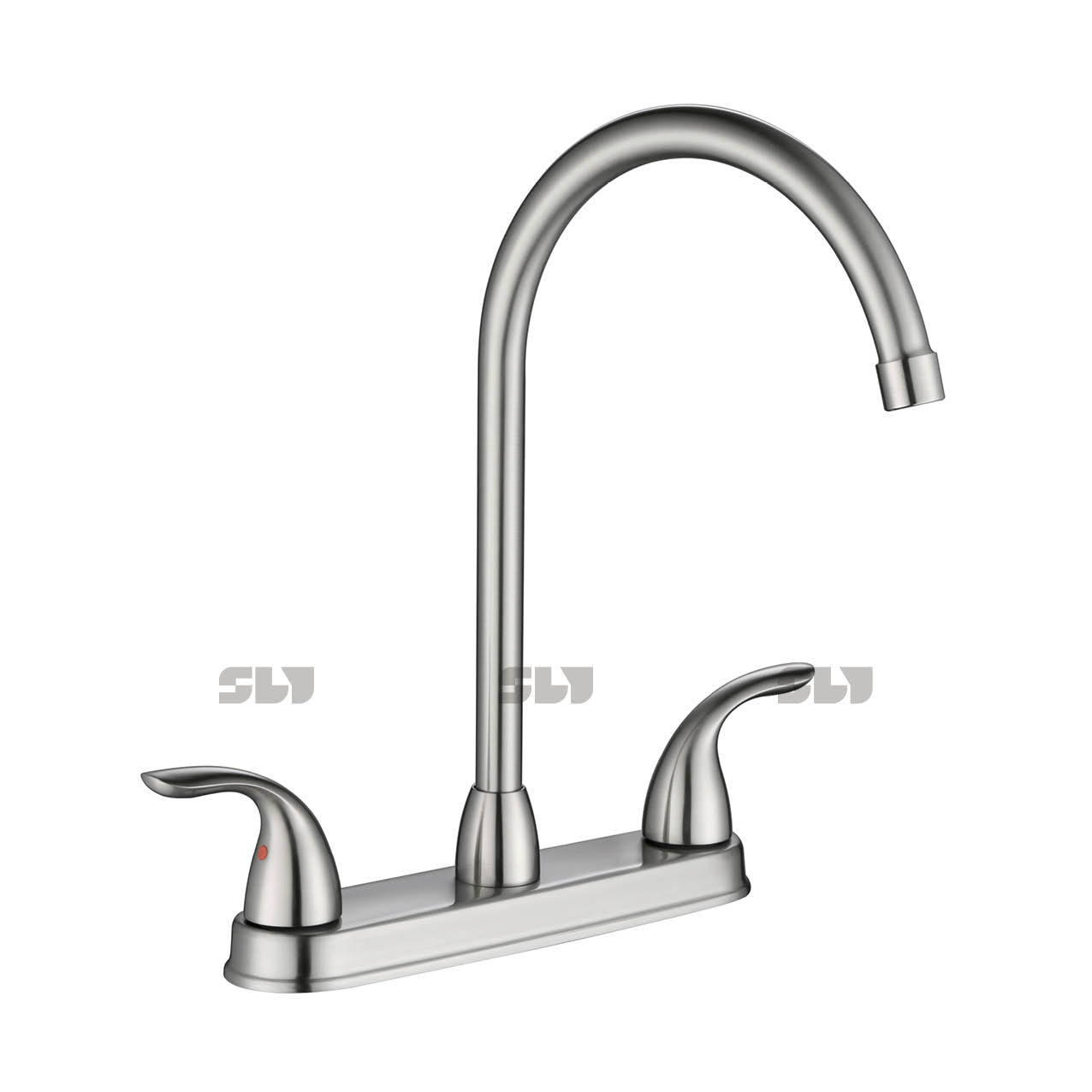 SLY China Factory Contemporary 3 Hole Two Handle Spring Kitchen Faucet