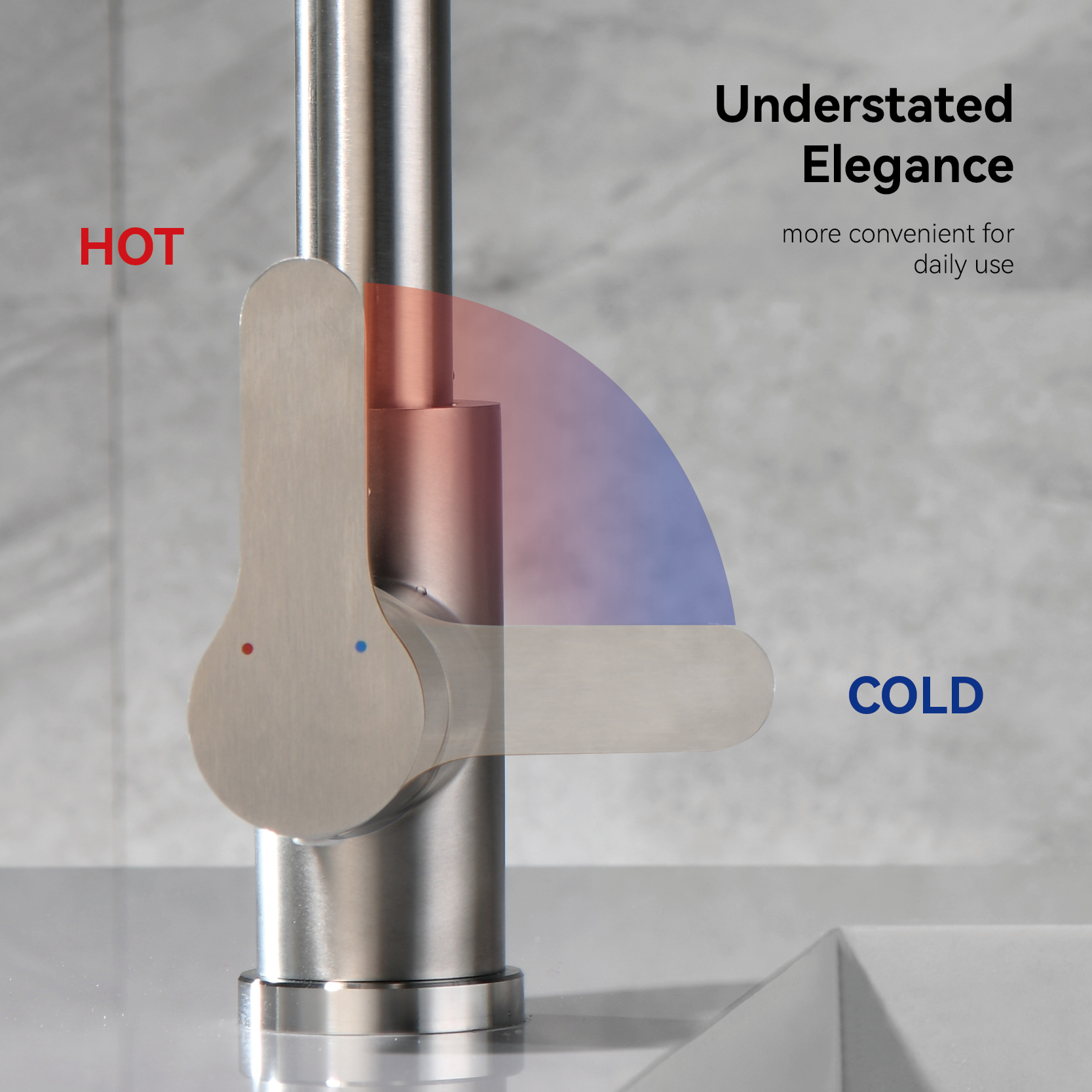 brushed gold faucet kitchen