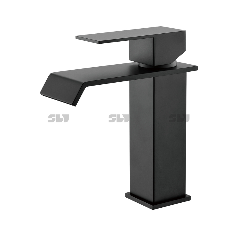 SLY Bathroom Modern Faucet Single Hole Stainless Steel Faucet 