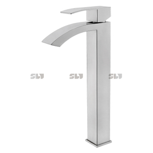 SLY Stainless Steel faucet bathroom New Design Single Hole Bashroom waterfall faucet 