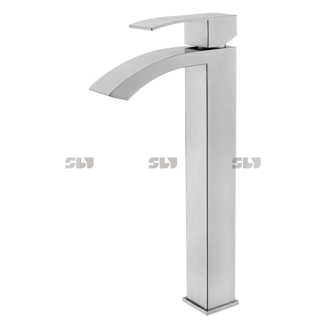 SLY New Design Single Hole Bathroom Waterfall Faucet