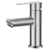 SLY Hot Cold Chrome Bathroom Faucet Single Bathroom Sinks And Faucets