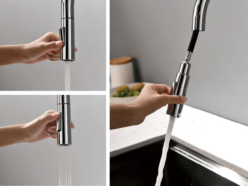 luxury kitchen faucets with pull down sprayer