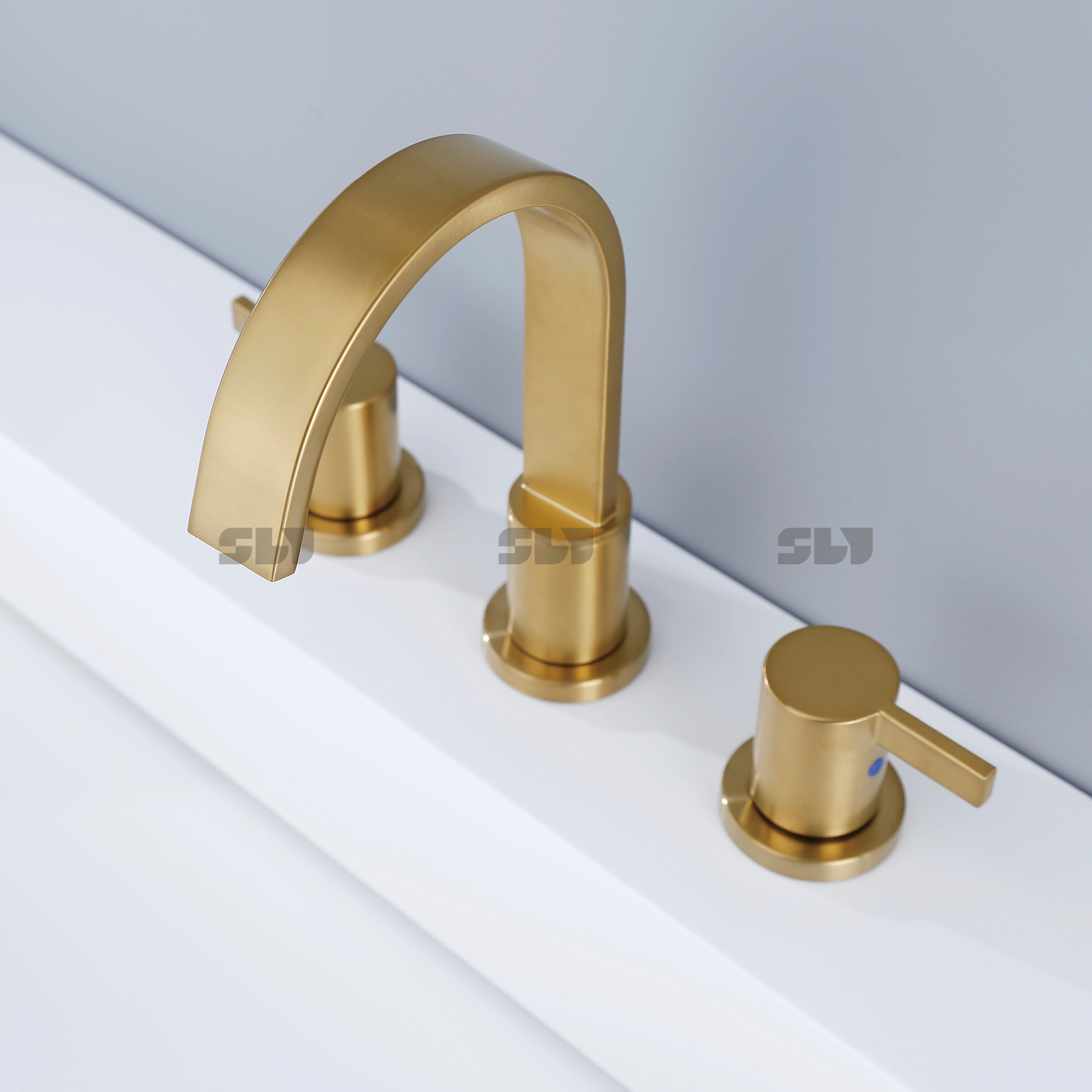 SLY Supplier Draws Nickel Basin Faucet Hotel Bathrooms