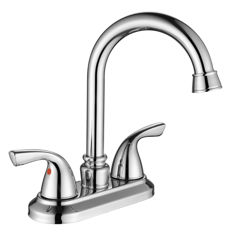 SLY Zinc Brushed Nickel Factory Wholesale Plumbing Fixtures Bathroom Lavatory Washroom Basin Faucet