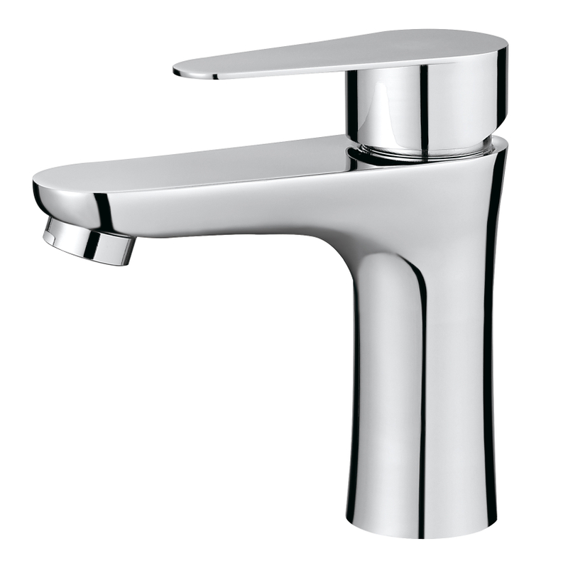 SLY Modern And Stylish New Design High-end Plated Bathroom Single Handle Basin Faucet