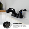 SLY Brushed Nickel Modern Bathroom Sink Deck Mount Countertop Wash Basin Faucet