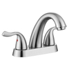 SLY Brass Modern Kitchen Bathroom Faucets Taps Basin Mixer with Single Handle Hole