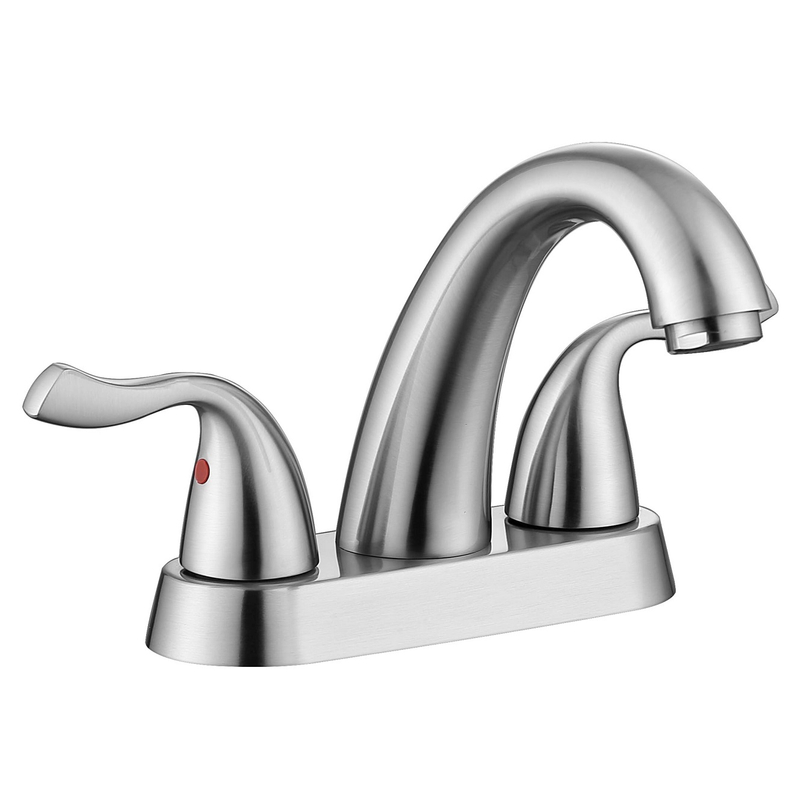SLY Brass Modern Kitchen Bathroom Faucets Taps Basin Mixer with Single Handle Hole
