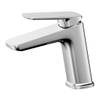 SLY Brass Brushed Nickel Hot Sale Modern Simple Bathroom Single Lever Washbasin Faucet