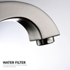 SLY Brushed Nickel Bathroom Sink Faucet Deck Mount One Hole Faucet