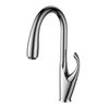 SLY Brass Chrome Pull-out Spray Kitchen Sink Faucet Mixer Tap