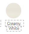 Creamy White