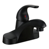 Samliyu Single Handle Matte Black Bathroom Faucet