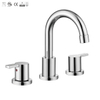 SLY Bathroom Basin Widespread Face Basin Faucet CUPC Double Handle Faucet 