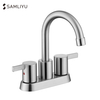 SLY Hot And Cold 4 Inch Two Handle Centerset Lavatory Faucet 