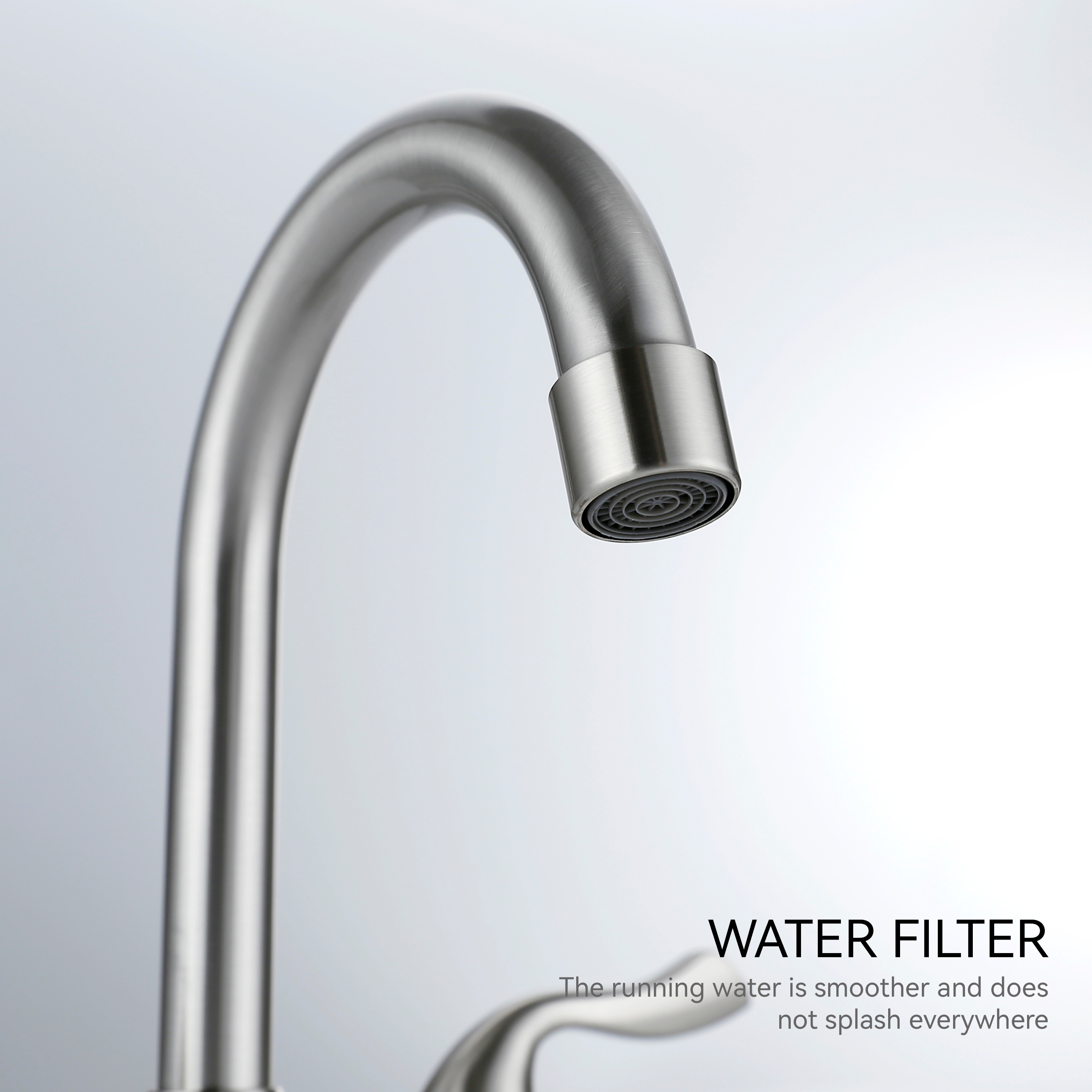 SLY Double Headed Handle Basin Faucet Bathroom Faucet