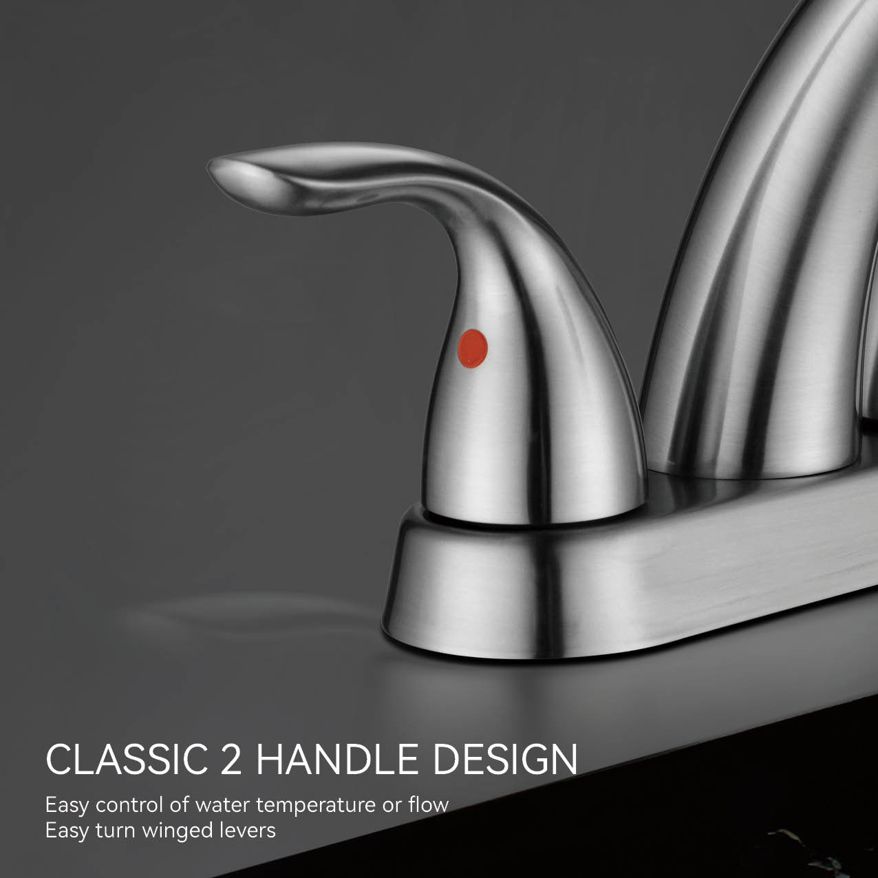 3 Hole Dual Handle Deck Mount