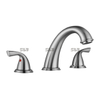 SLY3 Hole Double Handle Deck Mount Basin Sink Faucet