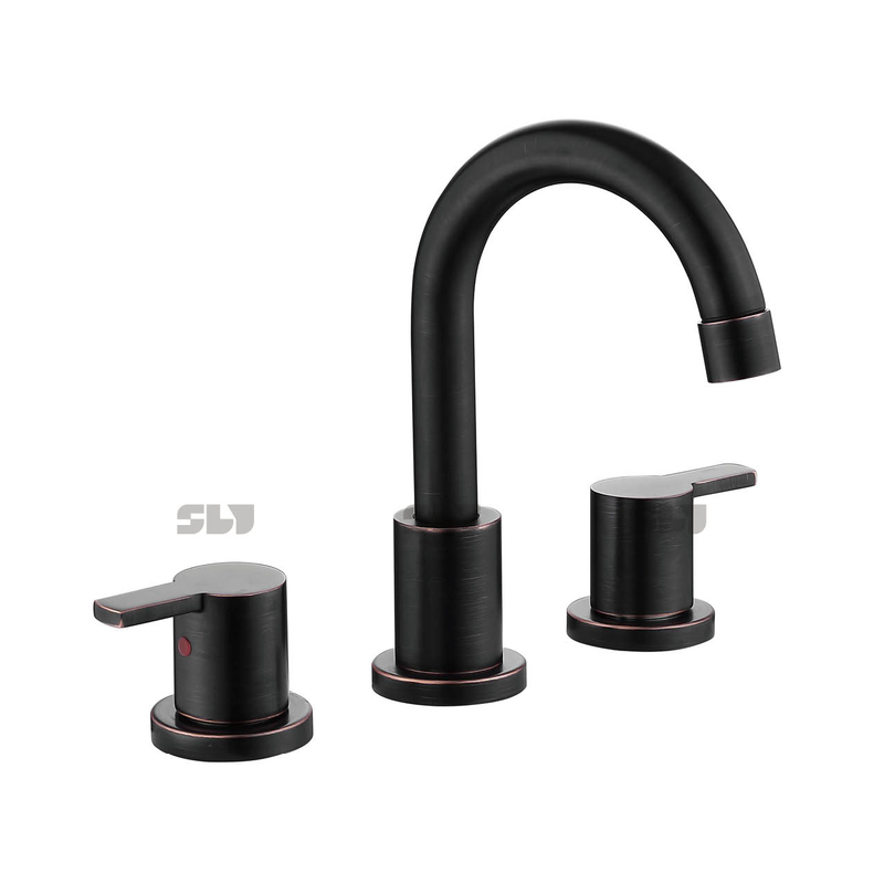 SLY CUPC Double Handle Faucet Basin Widespread Face Basin Faucet 