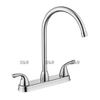 SLY High Quality Hot And Cold Water Mixer Tap Single Handle Deck Mounted Kitchen Sink Faucet