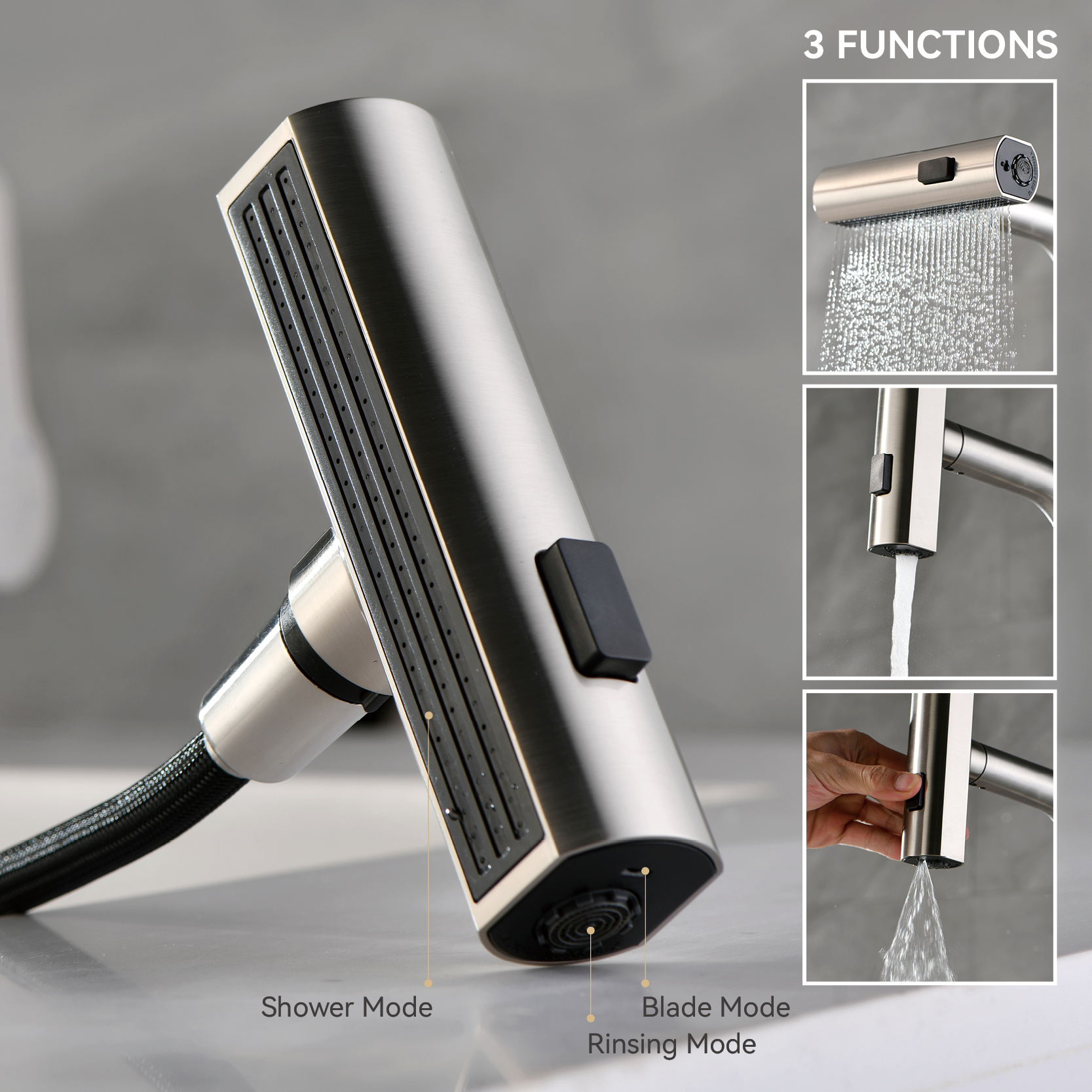 Flying Rain Kitchen Faucet