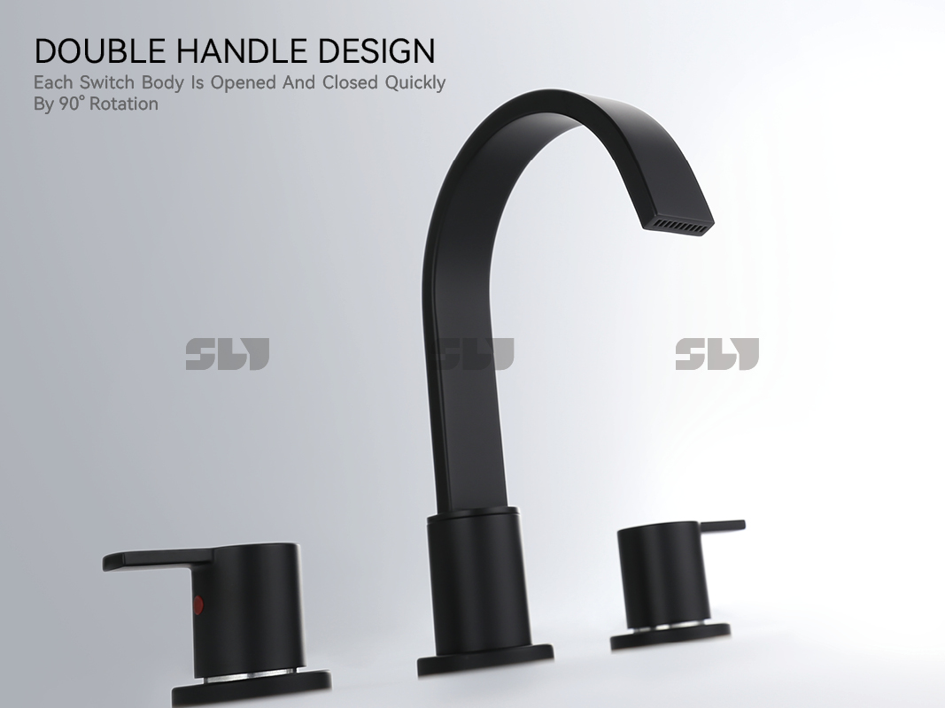 3 hole bathroom faucet