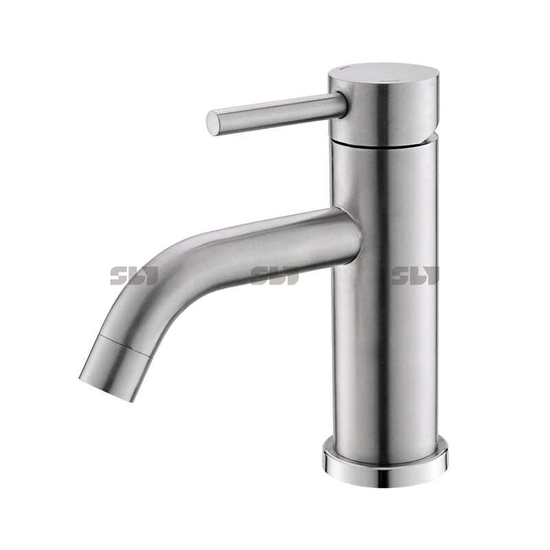 SLY Stainless Steel Bathroom Centerset Single Handle Faucets