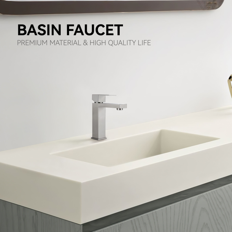 SLY Durable Stainless Steel Bathroom Single Hole Faucet