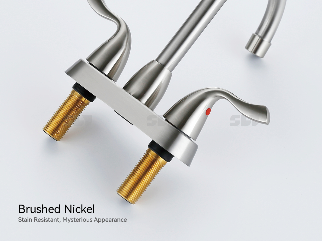 black bathroom faucet