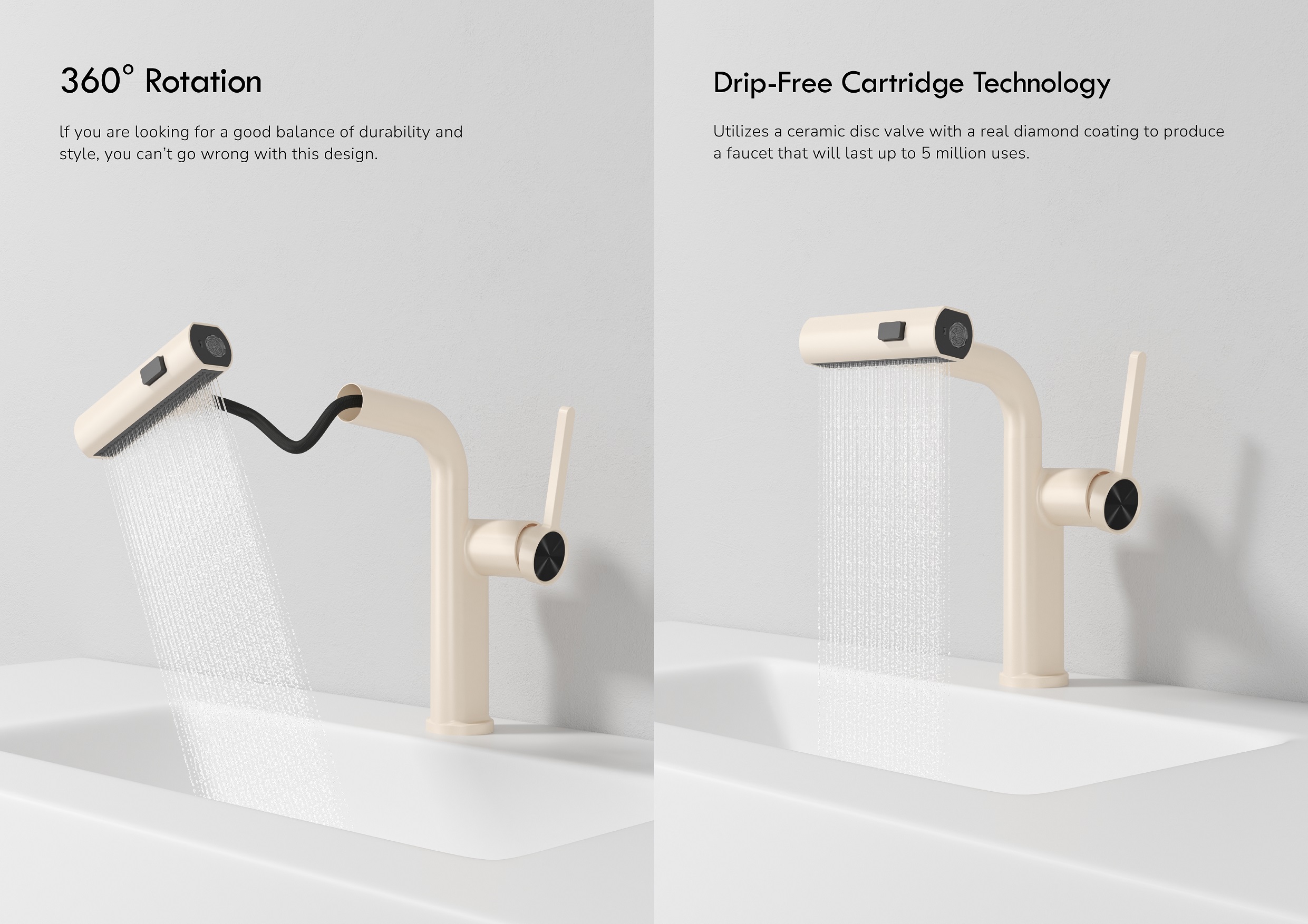 centerset bathroom faucet