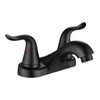SLY Matte Black China Manufacturer Royal Brass Style Square Bathroom Faucets