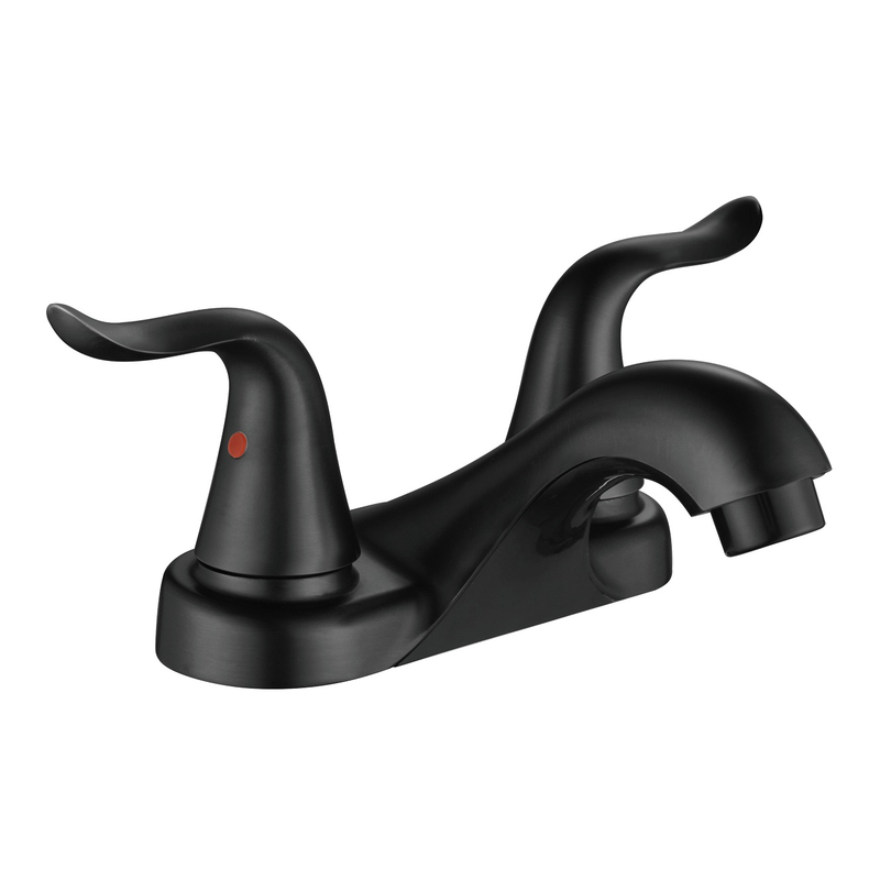 SLY Matte Black China Manufacturer Royal Brass Style Square Bathroom Faucets