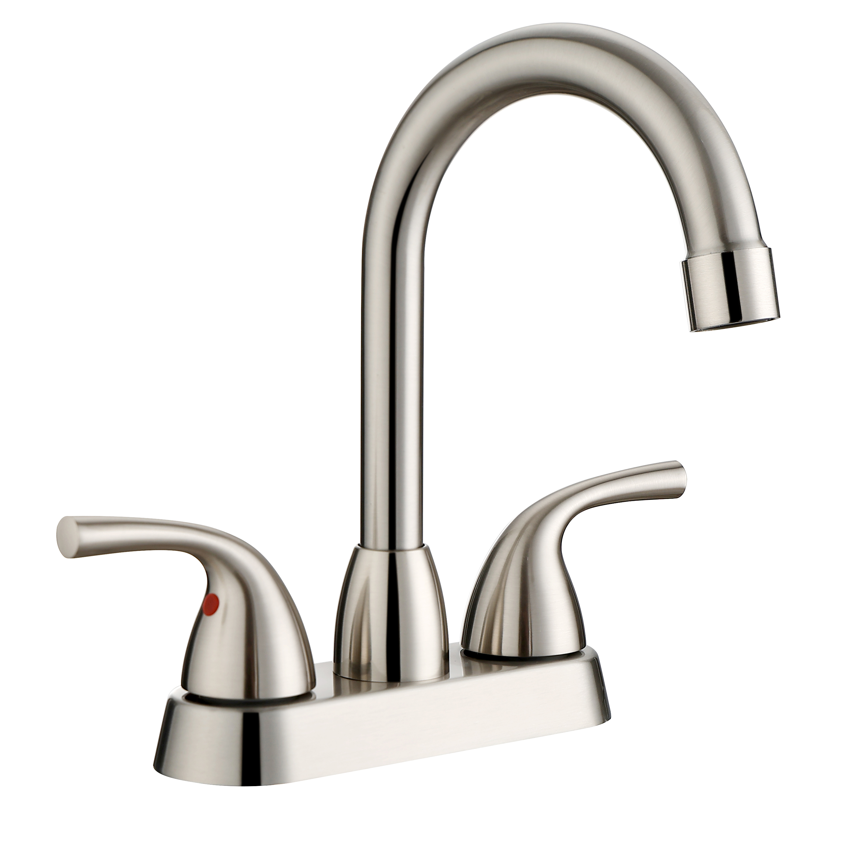 SLY Brass Brushed Nickel Best Selling Wholesale Bathroom Mixer Basin Faucet Water Taps