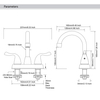 SLY Brass Matte Black Basin Faucet Copper Bathroom faucet Hot and Cold Basin Mixer Taps