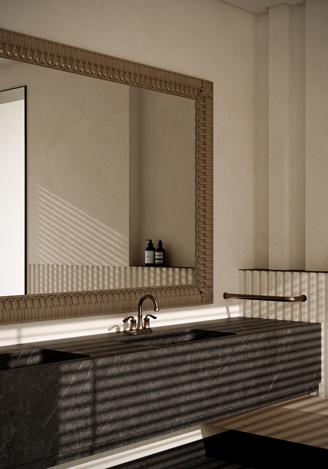 matte black bathroom faucet