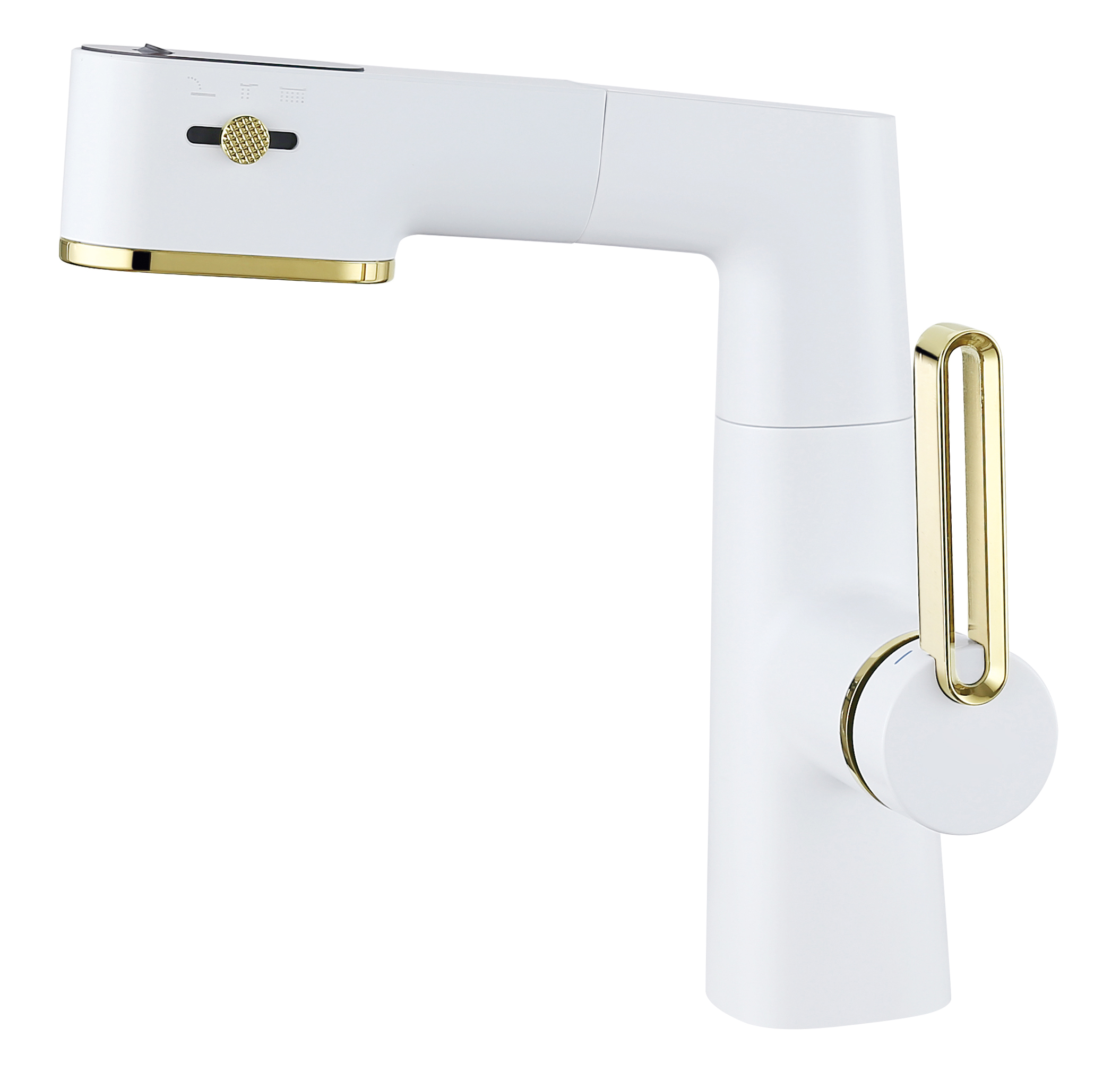 SLY Zinc Brushed Gun Metal Bathroom Hot And Cold Single Hole Wash Hand Basin Mixer Faucet
