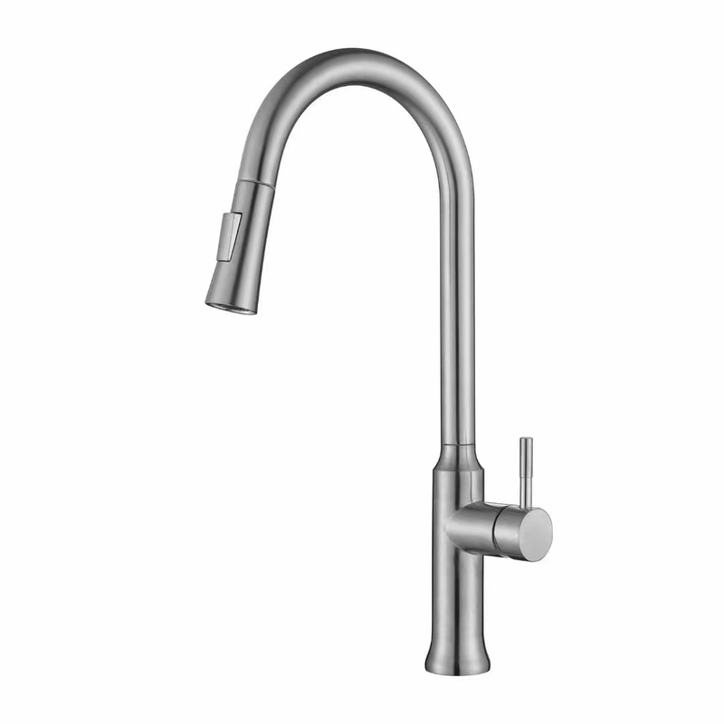 SLY Single Lever Kitchen Faucets With Pull Down Sprayer Kitchen Sink Tap