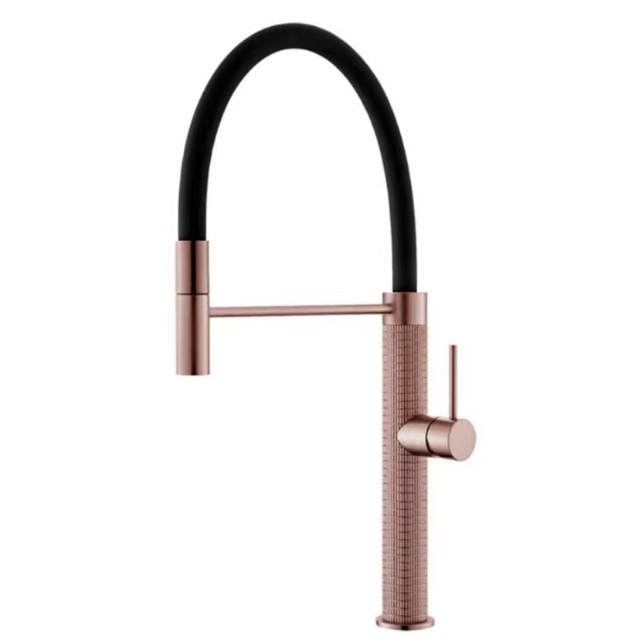 brass faucet kitchen