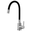 chrome kitchen faucet