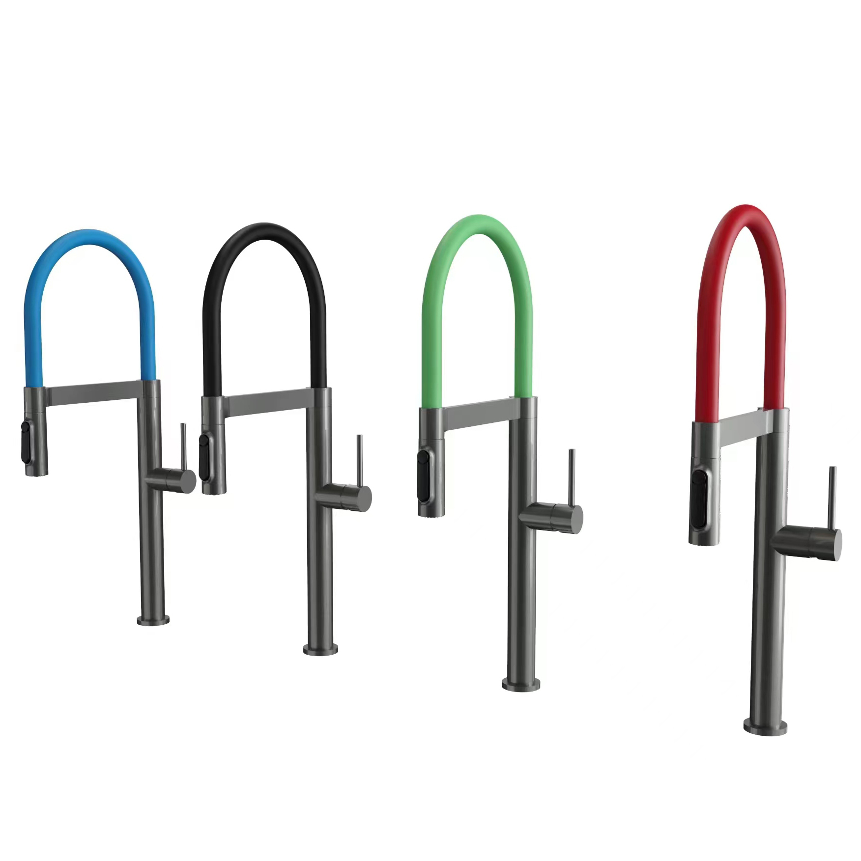 Brushed Gun Metal Sink Faucet